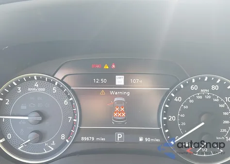 2021 Nissan Armada Platinum 2Wd z USA, uszkodzony, nr VIN JN8AY2DA0M9370382